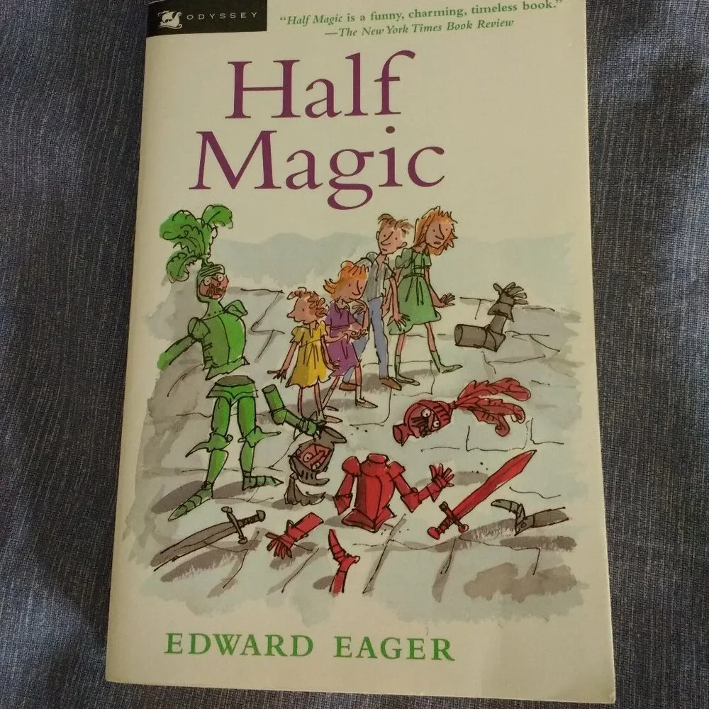 Vintage Half Magic by Edward Eager 1999 Used Paperback